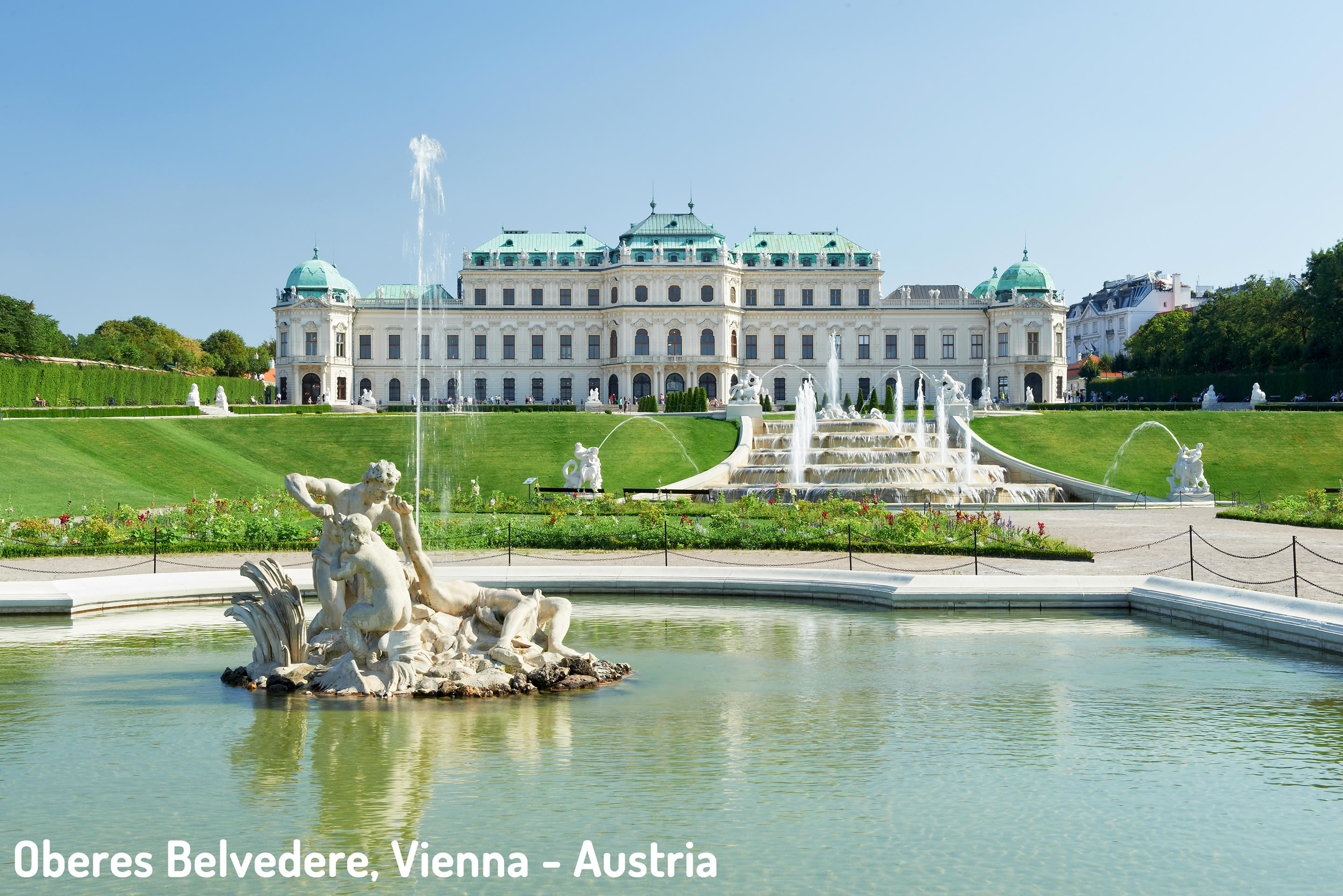 Oberes Belvedere Viyana Avusturya